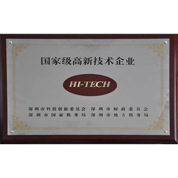 国家高新认证技术企业